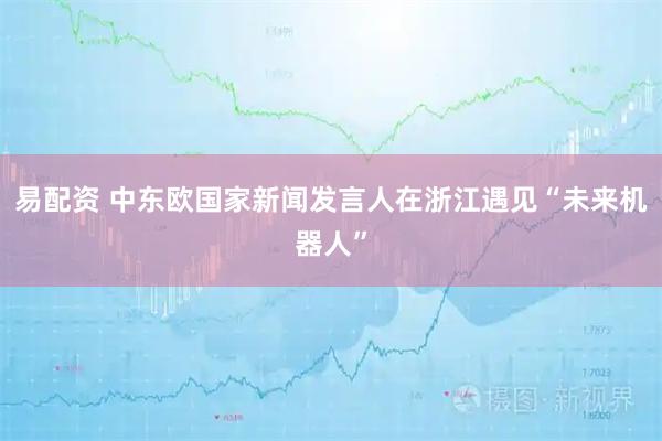 易配资 中东欧国家新闻发言人在浙江遇见“未来机器人”